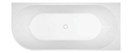 ECO 1700 X 750 Right hand Corner Freestanding bath (NON OVERFLOW)