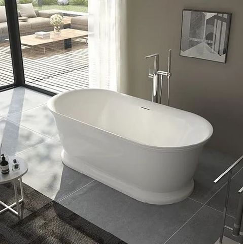 Oasis 1700 x 800 Freestanding bath (INCLUDES WHITE OVERFLOW WASTE OUTLET)