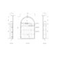LED Archie 900(H)x600(W) Woodland Oak Shaving Cabinet - Premium Edition