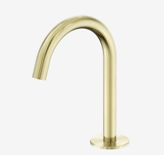 Serenity Basin Arc Spout Brushed Gold
