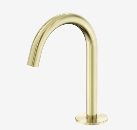 Serenity Basin Arc Spout Brushed Gold