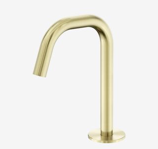 Serenity Basin Edge Spout Brushed Gold