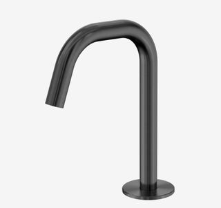 Serenity Basin Edge Spout Gun Metal