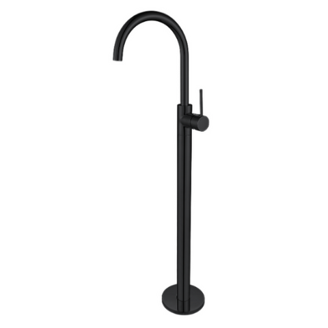 Star Black Freestanding Bath Mixer/Spout
