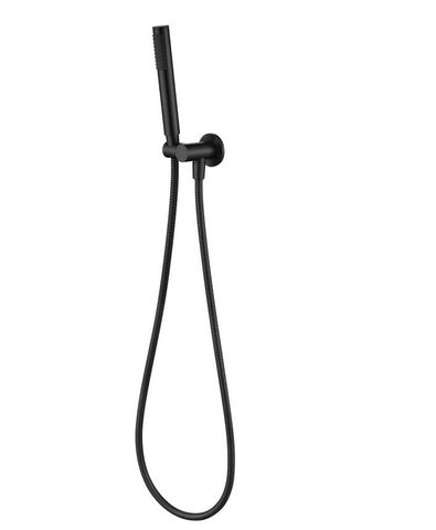 Star Matte Black Handshower on Bracket