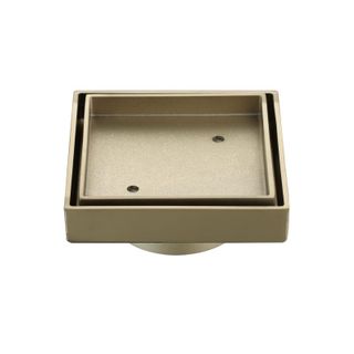 MN Tile Insert 115mm/75mm Outlet Pvd Brushed Bronze