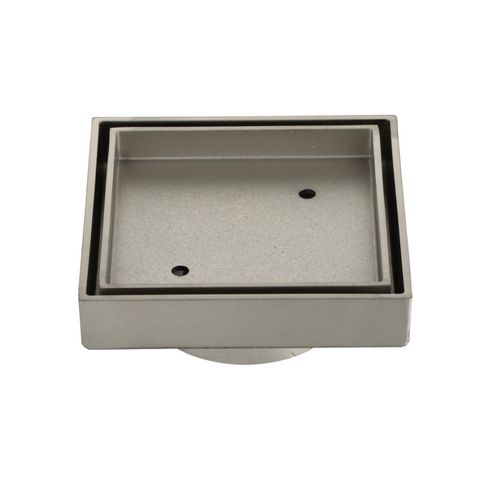 MN Tile Insert 115mm/75mm Outlet Pvd Brushed Nickel