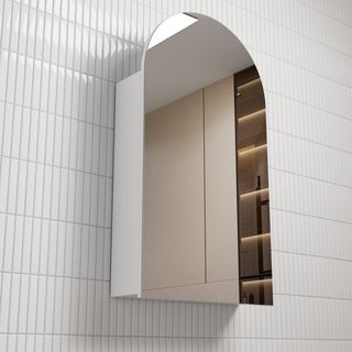 Canterbury Shaving Cabinet Matte White