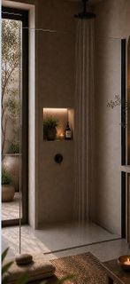 Frameless 1400x2090x10mm Tempered Glass Panel (No holes or cut outs)