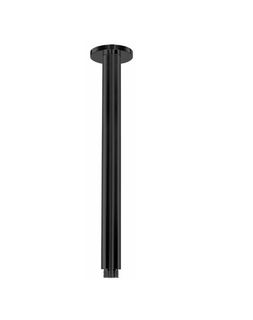 Star Electroplated Matt Black Ceiling Dropper 300mm