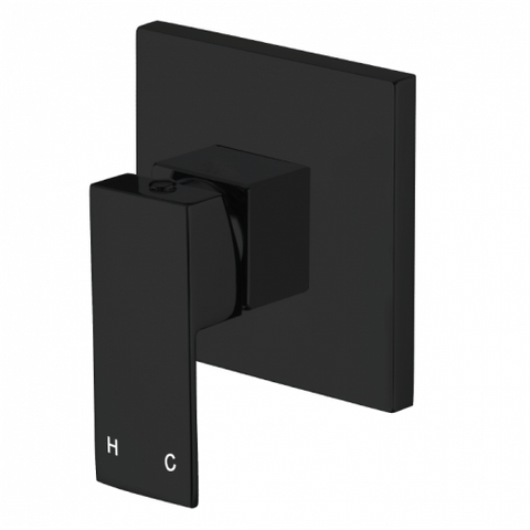 Chao Square Black Shower Mixer