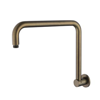 Star Antique Brass High Rise Shower Arm 350mm