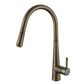 KASPER PULL OUT KITCHEN MIXER ELECTROPLATED ANTIQUE BRASS