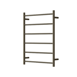 ANTIQUE BRASS MIRAGE 6 BAR HEATED TOWEL RAIL 600MM X 800MM