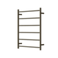 ANTIQUE BRASS MIRAGE 6 BAR HEATED TOWEL RAIL 600MM X 800MM