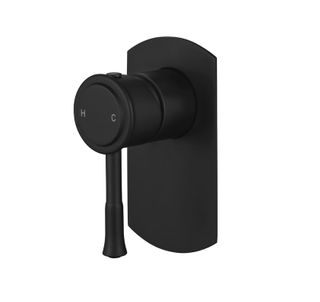 Montpellier Shower Mixer Electroplated Matt Black