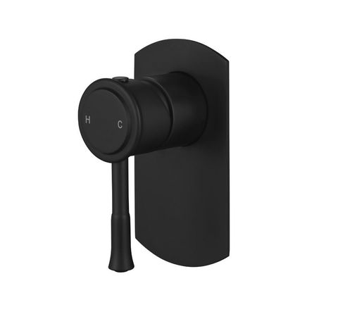 Montpellier Shower Mixer Electroplated Matt Black