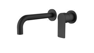 Nova Wall Combination Dipped Spout Electroplated Matt Black