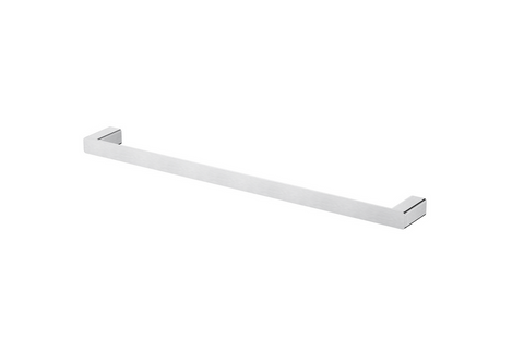 Nova Electroplated Brushed Chrome Single Towel Rail 600mm