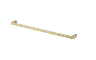 Nova Pvd Brushed Bronze Single Towel Rail 750mm