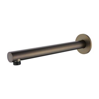 Star Electroplated Antique Brass Shower Arm Straight 300mm