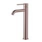 Star Mini High Rise Basin Mixer Curved Spout Pvd Dusk