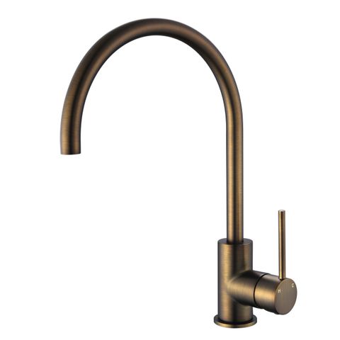 Star Mini Antique Brass 35mm Kitchen Mixer