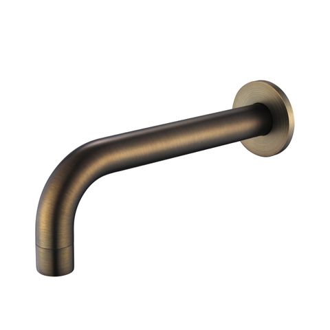 Star Mini Antique Brass Bath/Basin Spout only