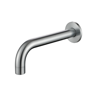 Star Mini Brushed Chrome Bath/Basin Spout only