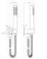 Star PVD Dusk Handshower on Bracket