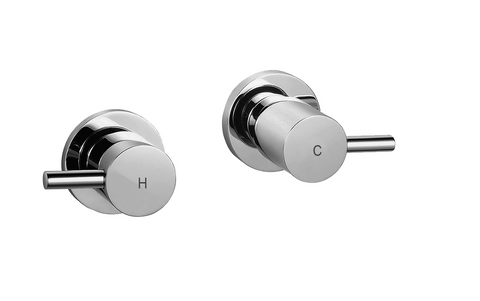 Round Chrome Wall Top Assemblies