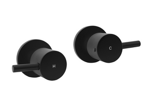 Round Black Wall Top Assemblies