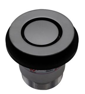 P&W Brass Bath Pop Down 40mm GUN METAL