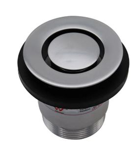 P&W Brass Bath Pop Down 40mm BRUSHED CHROME