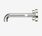 Mecca Lever Wall Basin/Bath Set 160mm Spout Brushed Nickel