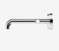Mecca Lever Wall Basin/Bath Set 185mm Offset Spout Chrome