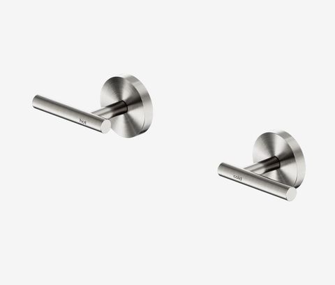 Mecca Lever Wall Top Assembly Brushed Nickel