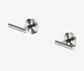 Mecca Lever Wall Top Assembly Brushed Nickel