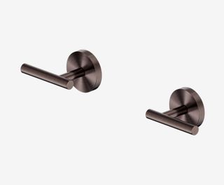Mecca Lever Wall Top Assembly Brushed Bronze