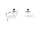 Mecca Lever Wall Top Assembly Matte White