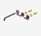 Mecca Lever Wall Basin/Bath Set 220mm Spout Trim kits Only Brushed Bronze