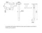 Mecca Lever Wall Basin/Bath Set 220mm Spout Trim kits Only Brushed Bronze