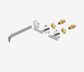 Mecca Lever Wall Basin/Bath Set 220mm Spout Trim kits Only Chrome