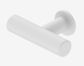 Mecca T-Pull Handle Matte White