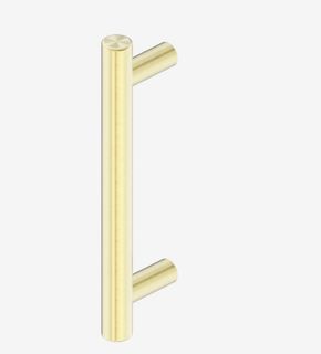 Mecca Pull Handle 130mm Brushed Gold