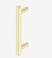 Mecca Pull Handle 130mm Brushed Gold