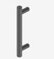 Mecca Pull Handle 130mm Gun Metal