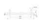 Mecca Pull Handle 330mm Chrome