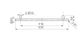 Mecca Appliance Pull 520mm Brushed Nickel