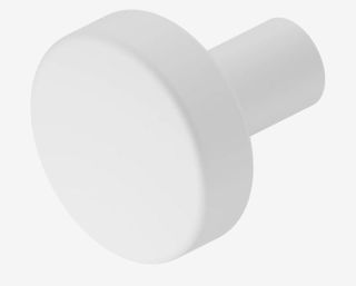 Mecca Cabinet Knob &ndash; &Oslash;26 Matte White